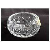 Brierly signed lead crystal 4" bowl