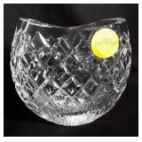 Waterford lead crystal 5" tall oval vase