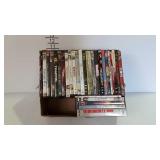 DVD movies, approx 30