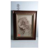 Framed print, da Vinci