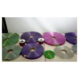 Crafting Ribbon, shimmering,  satin and wire