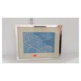 "Warm Welcome" print of mother and child, signed