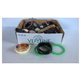 Flat of costume jewelry and watches