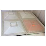 Four glass light shades