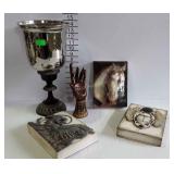 Decor - 3 heavy Sid Dickens Memory Blocks, hand