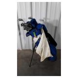 Golf Clubs with Bag. Taylor Made, Wilson Misc