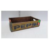 Pepsi bottle crate, one broken / missing bottom