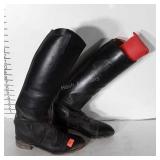 Pair of English Fox Hunter- Jumpers Boots. The