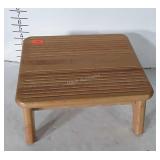 Small Footstool oak wood
