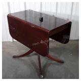 Mahogany Drop Leaf Project Table, needs