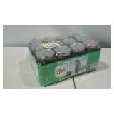 Case of Ball wide mouth quart jars with lids and