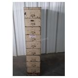 Vintage Metal Index File Cabinet, heavy made