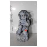 Designers Statue Decor, cherub girl Figure