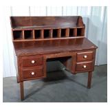 Primitive Plantation style writing Desk. Slat