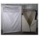 Two Clothing Storage Racks