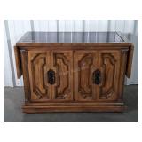 Server. Drop leaf ends 70s, 80s era styling