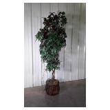 Home decor everlasting Tree with Basket planter