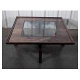 Center Room Coffee Table with 24" center glass