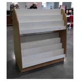 Commercial Display Rack double sided magazine