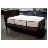 Mahogany sleigh bed Full size with quality