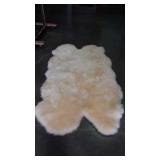 Four pc. Sheerskin Rug, by Country Home about