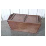Antique Dough Box. 6 board made Solid Walnut made