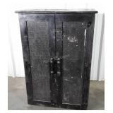 Painted Storage Cabinet double doors with