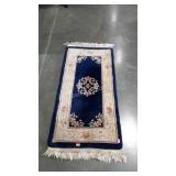 Chinese Wool pile scatter Rug 24x48"