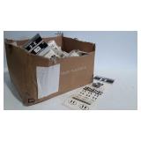 Under Armour sticker packs & wrist bands, box of
