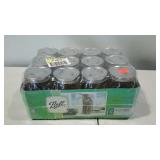 Case of Ball wide mouth quart jars with lids and