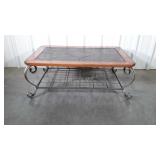 Coffee Table, modern design iron works leg