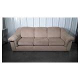 La-Z-Boy sofa, 3 cushion seating on tan