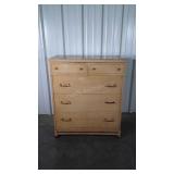 Chest of drawers blond finish in need of painting