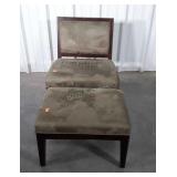 Accent Chair with matching Ottoman Designers