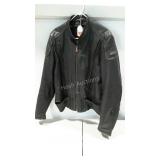 Leather motorcycle jacket by Hein Gericke, size