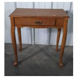 Modern oak Vanity stand with drawer no mirror