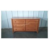Maple Six Drawer Dresser clean modern piece 6