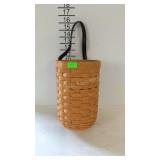 2002 Longaberger wall basket with protector 10"