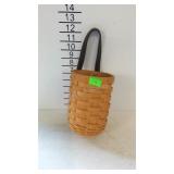 2003 Longaberger wall basket with protector 7"
