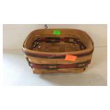 19th Century Basket Co. 1992 basket, 9" square