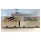 Sports trading cards, 2 boxes - 1 Basketball, and