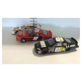 3 Nascar collector cars, no boxes - 1 is missing 1