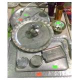 Aluminum ware - tumblers, tip trays, coasters,