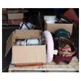 Skid lot: baskets, dishwasher, bakeware,