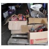 Skid lot extension cords dish heater, halogen