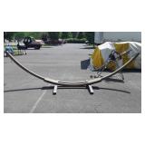 Wooden hammock frame