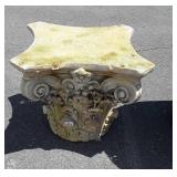 Concrete Gardening tree trunk design pedestal