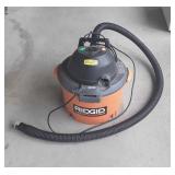 Rigid five gallon shop vac