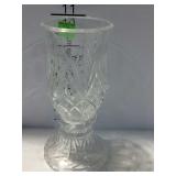 Lead crystal candle lantern