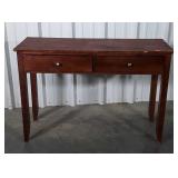 Sofa Foyer Wall Table. Mahogany finish having 2